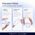 QuietLab Pro Anti-Snoring Mouthpiece - Adjustable Snoring Mouth Guard, Orthodontist Designed, No Boiling Required - BPA-Free Medical Grade - Designed for Nighttime Snoring Control
