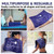AiricePac Extra Large Gel Flexible Back Ice Packs for Injuries Reusable, 11”x 20” Cold Pack Wrap for Knee Leg Neck Shoulder Hip Back Pain Relief, Cold Compress Therapy for Swelling, Bruises, Surgery
