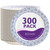 PACKINNO Disposable Paper Plates 8.5 Inch 300 Count