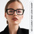 IBOANN Oversized Blue Light Glasses for Woman, Funky Fashion Glasses With Preppy Look, Reduce Screen Fatigue Computer Glasses