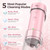 WAFLOO Water Flosser Travel Mini Cordless Portable: 5 Modes for Brace
