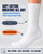 Special Essentials Diabetic Crew Socks, 12 Pairs, White, XL