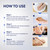 Toenail Fungus Treatment Extra Strength: 25% Undecylenic Acid & Tea Tree Oil - Repairs Yellow Thick Brittle Toe and Fingernails - 2 Bottles with 14 Patches