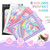 ANZNKU 100PCS Holographic Mylar Bags, Resealable Smell Proof 7.1x10.2