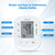AILE Blood Pressure Monitor, Blood Pressure Machine Upper Arm Large Cuff(8.7"-16.5"), High Automatic Blood Pressure Monitors Cuff for Home Use, Manual Arm Bp Monitor, 2 * 99 Memory (White)