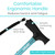 Vive Folding Cane - Foldable Walking for Men, Women Fold-up & Collapsible