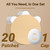 20 Pack Amolyfe Dexcom G7 & Stelo Over Patches Waterproof (Beige)