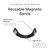 Intake Breathing Extra Intake Bands (Pack of 2), Extra-Large (L2), Clear. (Tabs NOT Included)