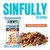 JiMMYBAR! - Eye Of The Tiger Caramel Chocolate Peanut Protein Bars - 25g Protein Bar - 6g Low Sugar - 12 Count - 60g Health Bars - Functional Snack with Real Peanuts & Hand-Drizzled Chocolate