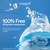 Snugell Distilled Water for CPAP Machines - Travel Size Bottles, Clean Multi-Use Hydration - Made in USA, Up to 15 Days Supply - 16.9 Fl Oz (Pack of 6)