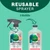 Seventh Generation Foaming Dish Spray,3 Refills and 1 Sprayhead,16 Fl Oz,(Pack of 6)