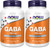 NOW Foods Supplements,GABA (Gamma-Aminobutyric Acid) 750mg,Neurotransmitter Support*,100 Veg Capsules,(Pack of 2)