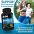 Berberine Supplement Capsules - 1200mg Berberine HCL Supplement for Healthy Metabolic Support - Premium Natural Complex for Women & Men, Pure Support Capsules Supplements - 60 Pills (Pack of 2)