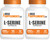BulkSupplements.com L-Serine Capsules - Serine Supplement, Amino Acids Supplement - Gluten Free, 3 Capsules per Serving, 180 Count (Pack of 2)