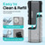 COSLUS T40 Mini Water Flosser for Travel, Portable Compact Design