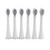 Waterpik Compact Sonic-Fusion Replacement Brush Heads, 6 Count White