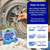Dropps Odor & Stain Laundry Detergent Pods, Crisp Breeze (140 Count) - Powerful Laundry Pods | Complete Clean Laundry Soap | Fights Odors & Stains | Clean Ingredients | Plastic Free Packaging