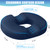 BlissTrends Donut Pillow Seat Cushion, Memory Foam Lifting Cushions(Blue)