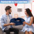 BlissTrends Donut Pillow Seat Cushion, Memory Foam Lifting Cushions(Blue)