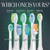 Brushmo Super Sonic Electric Toothbrush with 4 Replacement Heads - Rechargeable Electronic Tooth Brush for Adults with 5 Customizable Modes - IPX7 Waterproof & Long-Lasting Battery - White