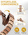 Feraco Copper Bracelet for Men, 3X Ultra Strength Magnetic Bracelets, 99.99% Pure Copper with 3800 Gauss Neodymium Magnets & Folding Clasp, Adjustable with Gift Box