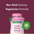 Nature's Bounty Optimal Solutions Hair, Skin and Nails Pectin Gummies, 2500 mcg Biotin Per Serving, No Stick Gummy, Vegetarian Formula, Strawberry Flavor, 200 Servings, 200 Count (Pack of 2)