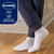 Dr. Scholl's Women's Diabetes & Circulator - 4 & 12 Pair Packs Non-binding Comfort And Moisture Management Socks, Crew, White, 8 12