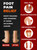 CRUVHEAL 220+ lbs Plantar Fasciitis Insoles Men High Arch Support Black, M