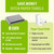 E-Cloth Window and Glass Cleaner Kit, Just Add Water - 2 Kits