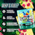 Gamma Labs G Fuel Tropical Rain Energy Drink Powder, Pre Workout Caffeine Mix for Gaming, Sugar Free Focus Amino, Vitamin + Antioxidants, 9.8oz Fruit Medley, 40 Servings