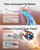 Bebird Earsight Plus R37R Ear Cleaning Camera Wax Removal Tool kit, FSA HSA Eligible Flexible Ear Scope Otoscope Camera Light, Visual Ear Picker Wireless Earwax Remover Tweezers for Adults & Kids