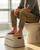 MR.SIGA Toilet Stool Squat Adult Bathroom Foot Stool, Off-White & Dark Gray