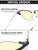 ZanyLen Blue Light Glasses | Men Browline Gaming Glasses | Anti Eye Strain & Migraine Blue Blocker Eyeglasses(Black Silver)