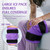 KingPavonini XXL Knee Ice Pack Wrap Around Entire Knee, 2 Packs, Purple