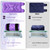 KingPavonini XXL Knee Ice Pack Wrap Around Entire Knee, 2 Packs, Purple