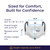 Drive Medical 2-in-1 Raised Toilet Seat with Removable Padded Arms