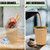 Lamosi 180 Count 16 oz Kraft Paper Cups, Disposable Paper Coffee Cups