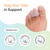ZenToes Hammer Toe Straightener, Broken Toe Splint & Buddy Wraps, 4 Ct (Pack of 3)