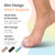 ZenToes Hammer Toe Straightener, Broken Toe Splint & Buddy Wraps, 4 Ct (Pack of 3)