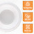 800 Count Disposable 5 ounce White Plastic Dessert Bowls