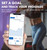 GE Smart Scale for Body Weight: Full Body Composition Analyzer, 50+ Metrics