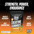 TASTY GAINS Creatine Gummies - 90g of Creatine Monohydrate - Workout Supplements - Build Muscle & Boost Strength for Men & Women - Made in USA - Non GMO - Vegan Friendly (Large, Pineapple Mango)