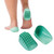 Tuli’s Heavy Duty Heel Cups for Sever’s Disease, Green, 2 Pairs, Large
