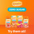 Emergen-C Zero Sugar 1000 mg Vitamin C Powder for Daily Immune Support Caffeine Free Vitamin C Supplements with Zinc & Manganese,B Vitamins&Electrolytes, Raspberry Lemonade Flavor 36 Count(Pack of 2)