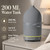 Gooamp 200ML Ceramic Essential Oil Diffuser for Home, Stone Diffuser
