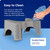 Squatty Potty Original Bathroom Toilet Stool 9 Inches Tall - Gray