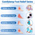 Comfytemp Ankle Foot Ice Pack Wrap, Ice Boot Gout Heel Ice Pack, Reusable
