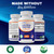 Vitamatic Lactase Enzyme 9000 FCC 240 Tablets - Lactose Intolerance Relief Caplets (Pack of 2)