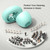 Ear Plugs for Sleeping Noise Reduction, Silicone Earplugs with 8 Ear Tips, Soft Reusable Hearing Protection for Sleep, Snoring, Side Sleepers, Travel, Work, Study & Daily Use (Light Mint)