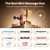 BOB AND BRAD Q2 Mini Massage Gun for Women - Portable Muscle Pain Relief, Powerful Deep Tissue Percussion Massager, Ultra Quiet Handheld Massager, Designed for Travel - Red
